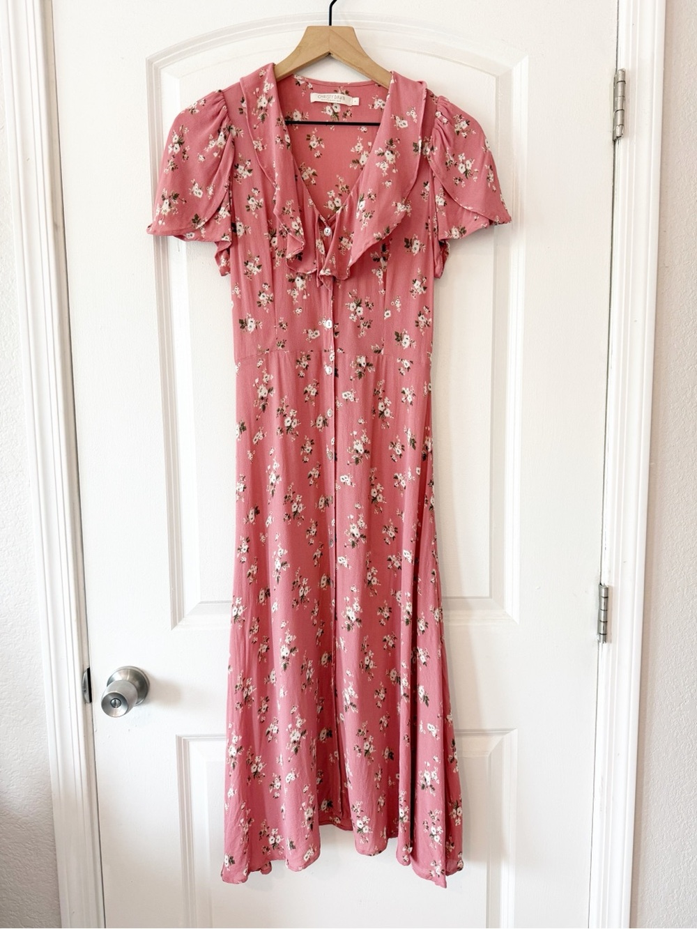 Christy Dawn The Daisy Midi Dress Rose Bouquet Small Cottagecore Coquette - Picture 3 of 9